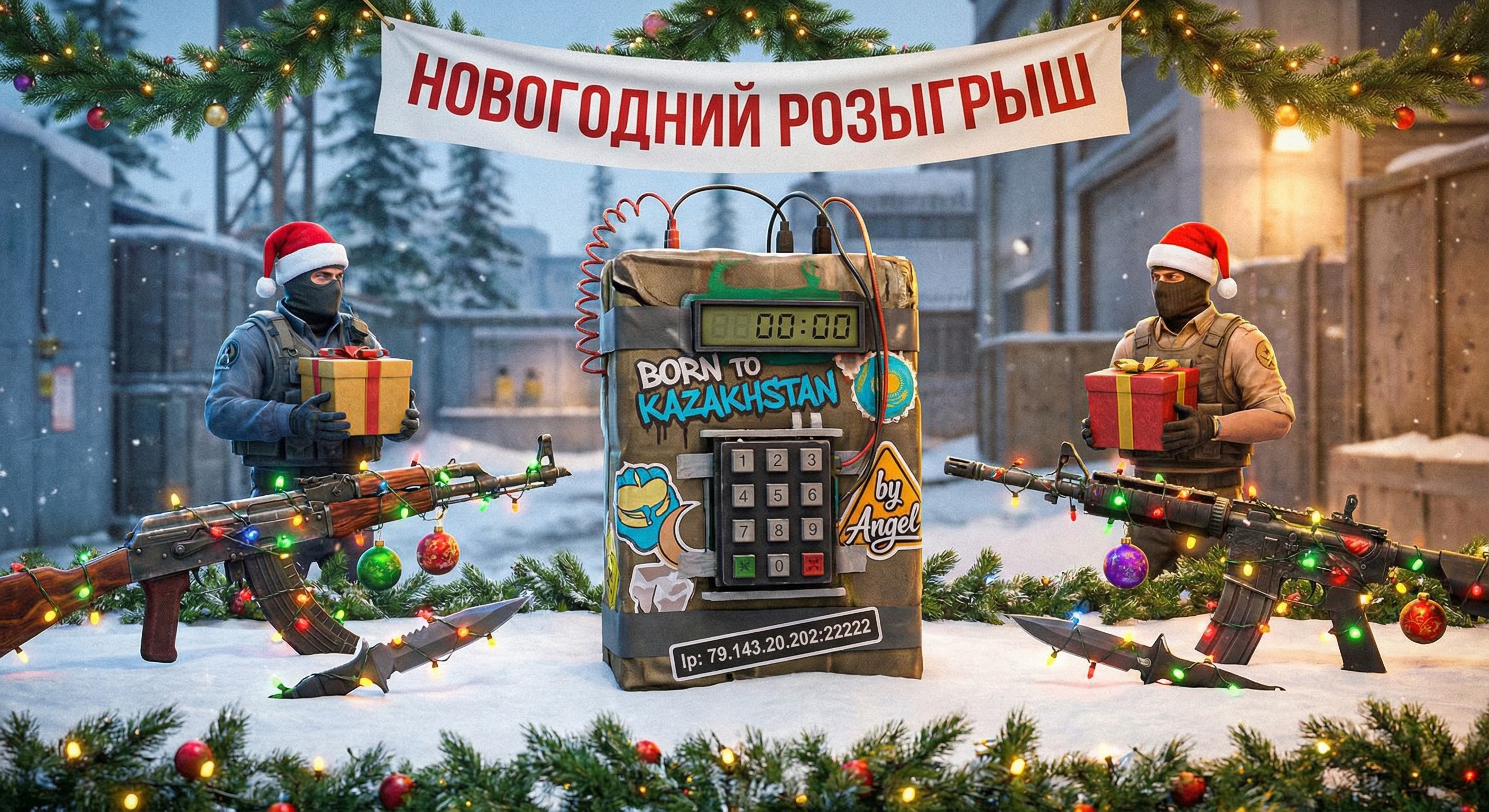 НОВОГОДНИЙ РОЗЫГРЫШ